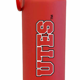 Utah Utes NCAA Stainless Steel Water Bottle - Red
