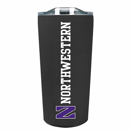 Northwestern Wildcats NCAA Stainless Steel Tumbler perfect for Gameday - Black