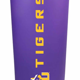 LSU Tigers NCAA Stainless Steel Tumbler perfect for Gameday - Purple