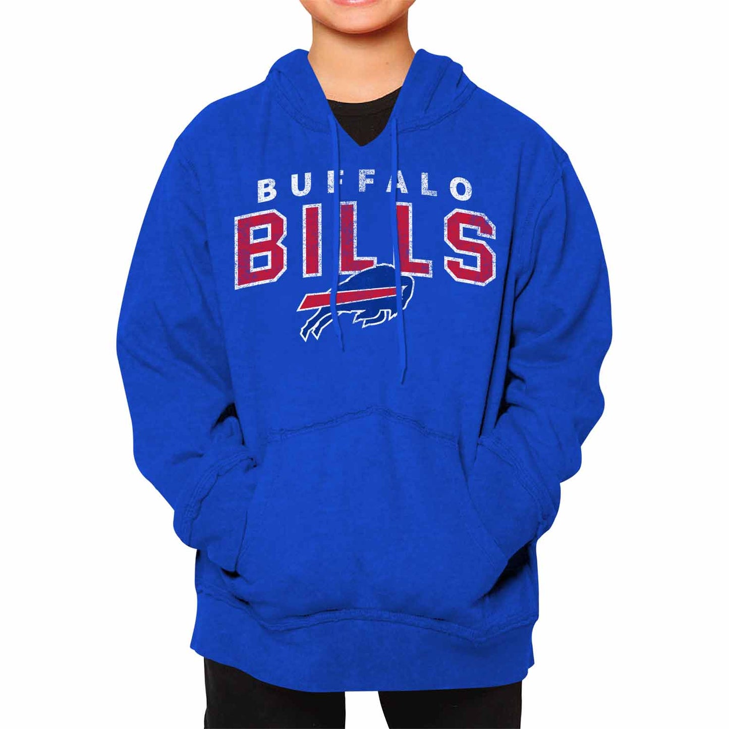 Buffalo Bills NFL Youth Starting Fresh Hoodie- Pro Football Sweatshirt for Boys and Girls - Royal