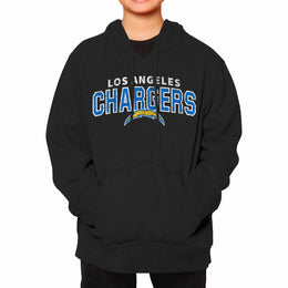 Los Angeles Chargers NFL Youth Starting Fresh Hoodie- Pro Football Sweatshirt for Boys and Girls - Black