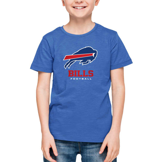 Buffalo Bills Youth NFL Ultimate Fan Logo Short Sleeve T-Shirt - Royal