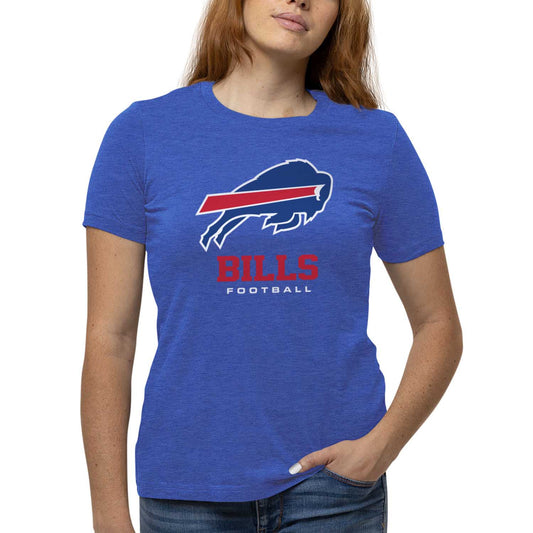 Buffalo Bills Women's NFL Ultimate Fan Logo Short Sleeve T-Shirt - Royal