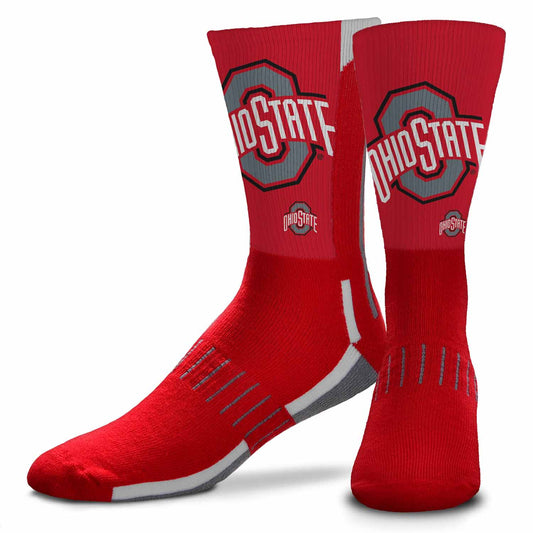 Ohio State Buckeyes Adult State and University Socks - Red