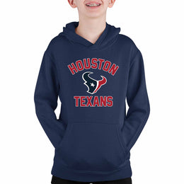 Houston Texans NFL Youth Gameday Hooded Sweatshirt - Navy