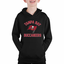 Tampa Bay Buccaneers NFL Youth Gameday Hooded Sweatshirt - Black