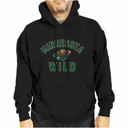 Minnesota Wild Adult NHL Gameday Hooded Sweatshirt - Black