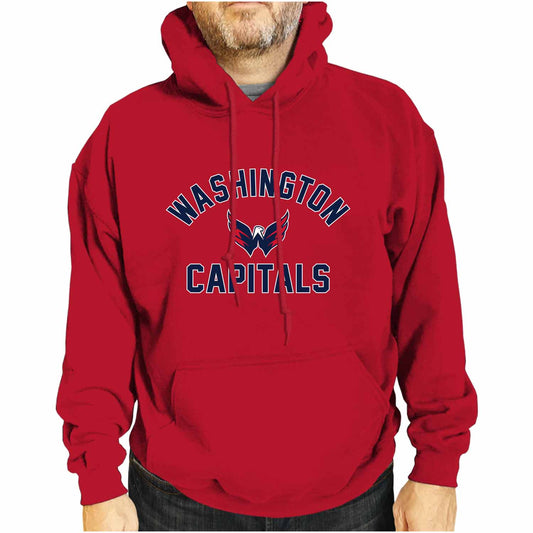Washington Capitals Adult NHL Gameday Hooded Sweatshirt - Red