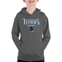 Tennessee Titans NFL Youth Football Helmet Hood - Charcoal