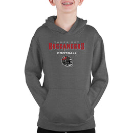 Tampa Bay Buccaneers NFL Youth Football Helmet Hood - Charcoal