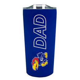 Kansas Jayhawks NCAA Stainless Steel Travel Tumbler for Dad - Royal