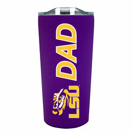 LSU Tigers NCAA Stainless Steel Travel Tumbler for Dad - Purple