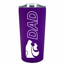 Kansas State Wildcats NCAA Stainless Steel Travel Tumbler for Dad - Purple