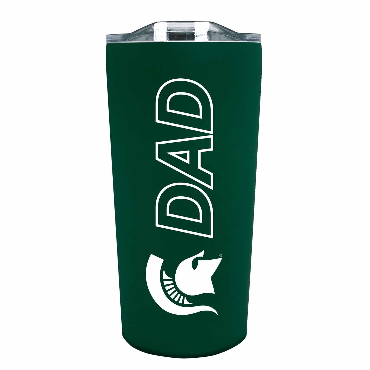 Michigan State Spartans NCAA Stainless Steel Travel Tumbler for Dad - Green