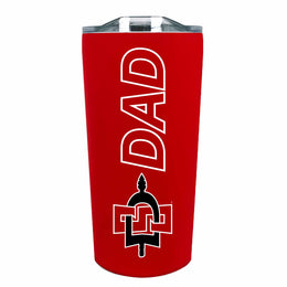 San Diego State Aztecs NCAA Stainless Steel Travel Tumbler for Dad - Red