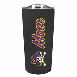 East Carolina Pirates NCAA Stainless Steel Travel Tumbler for Mom - Black