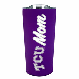 TCU Horned Frogs NCAA Stainless Steel Travel Tumbler for Mom - Purple