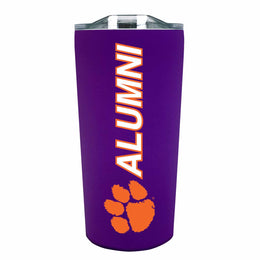 Clemson Tigers NCAA Stainless Steel Travel Tumbler for Alumni - Purple