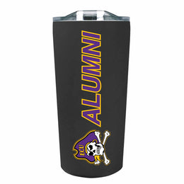 East Carolina Pirates Collegiate Stainless Steel Travel Tumbler for Alumni - Black