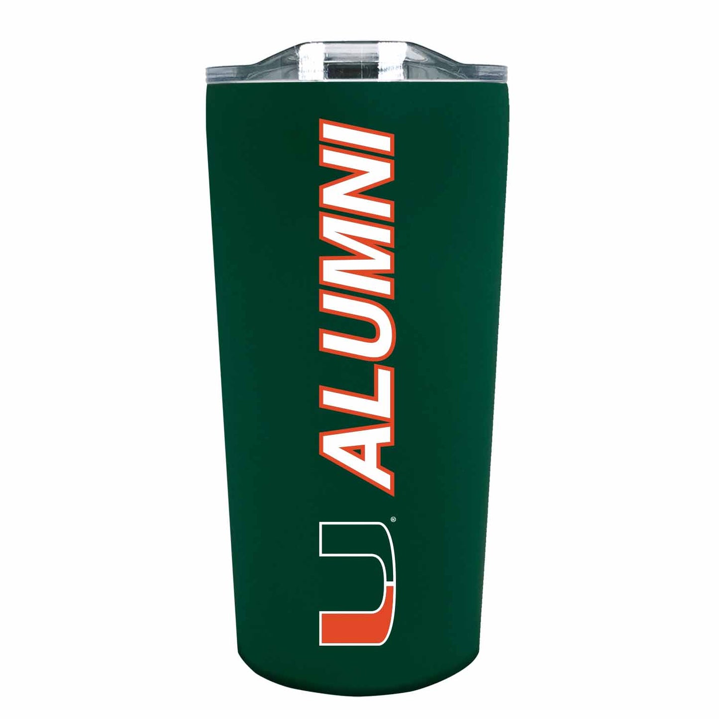 Miami Hurricanes NCAA Stainless Steel Travel Tumbler for Alumni - Green