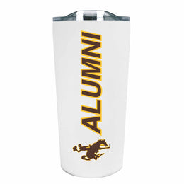 Wyoming Cowboys NCAA Stainless Steel Travel Tumbler for Alumni - White