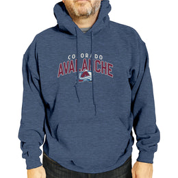 Colorado Avalanche NHL Adult Unisex Powerplay Hooded Sweatshirt - Navy