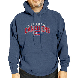 Montreal Canadiens NHL Adult Unisex Powerplay Hooded Sweatshirt - Navy