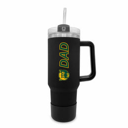 Baylor Bears Collegiate 40oz Stainless Steel Travel Tumbler with Handle for Dad - Black