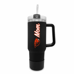 Oregon State Beavers Collegiate 40oz Stainless Steel Travel Tumbler with Handle for Mom - Black