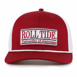 Alabama Crimson Tide NCAA Adult Elite Everyday Adjustable Mesh Trucker Hat - Crimson