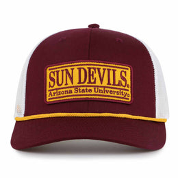 Arizona State Sun Devils NCAA Adult Elite Everyday Adjustable Mesh Trucker Hat - Maroon