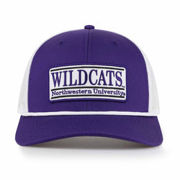 Northwestern Wildcats NCAA Adult Elite Everyday Adjustable Mesh Trucker Hat - Purple