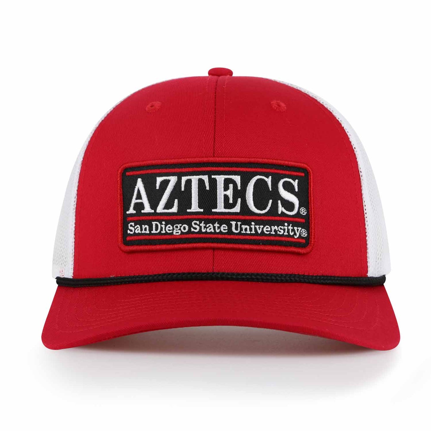 San Diego State Aztecs NCAA Adult Elite Everyday Adjustable Mesh Trucker Hat - Red