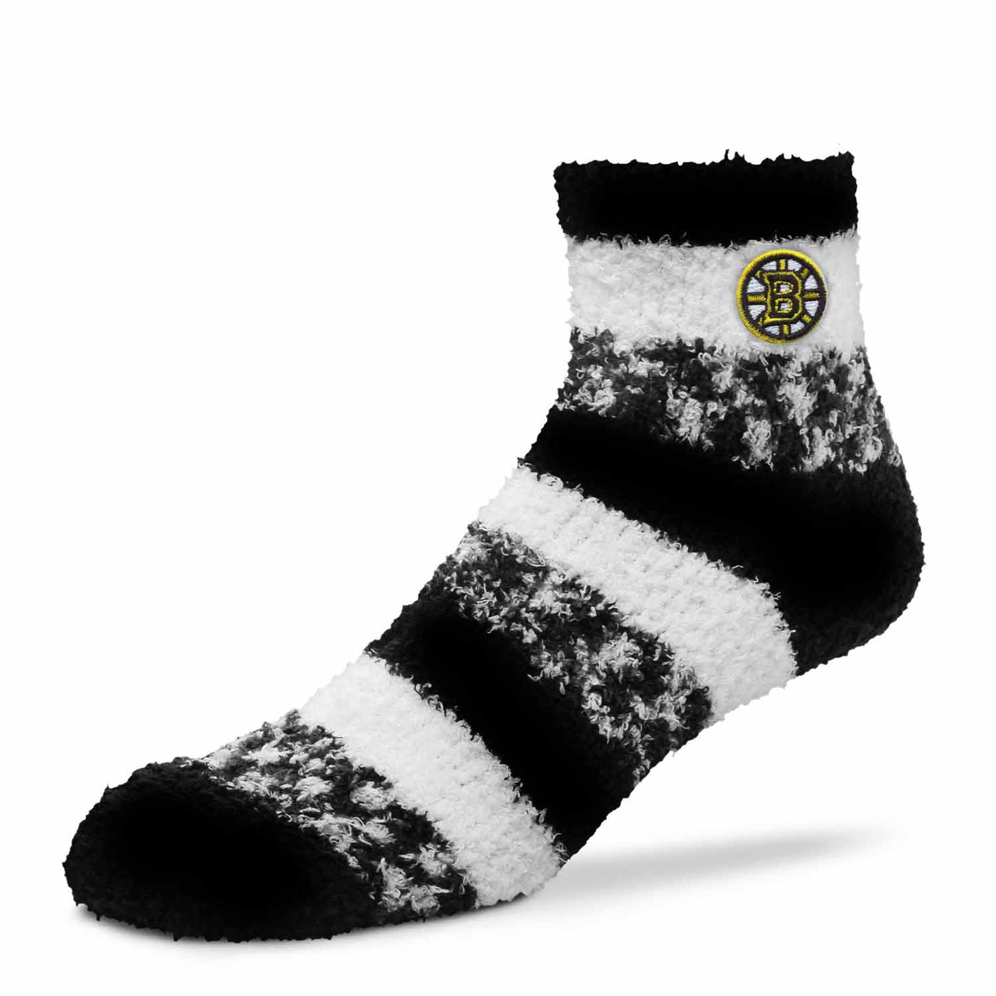 Boston  Bruins NHL Unisex Cozy Sleep Socks - Black