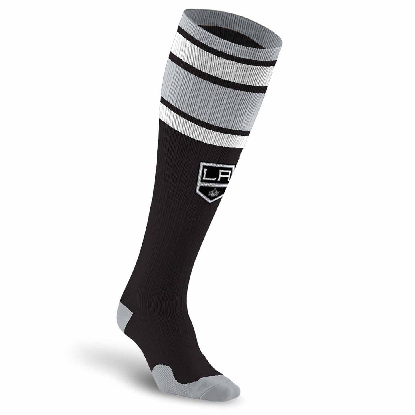 Los Angeles Kings NHL Adult Knee High-Performance Socks - Black