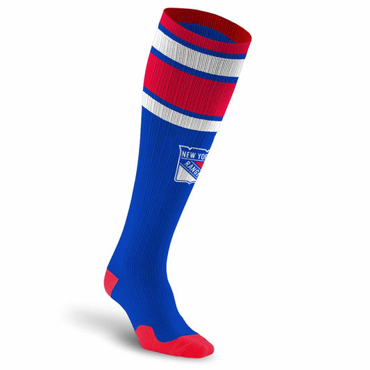 New York Rangers NHL Adult Knee High-Performance Socks - Royal