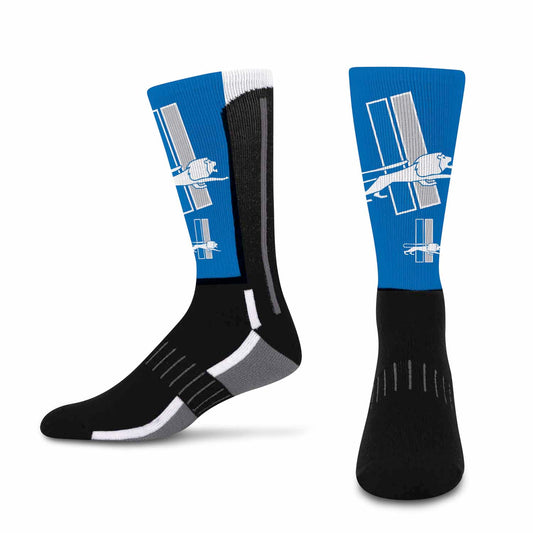 Detroit Lions NFL V Curve  Socks - Team Color