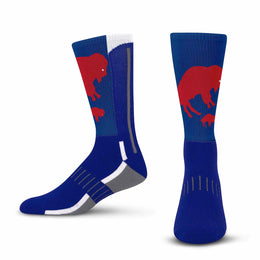 Buffalo Bills NFL V Curve  Socks - Team Color