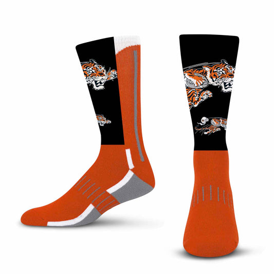 Cincinnati Bengals NFL V Curve  Socks - Team Color