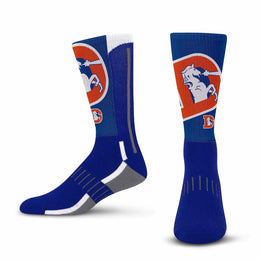 Denver Broncos NFL V Curve  Socks - Royal