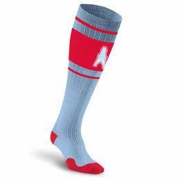Houston Oilers NFL Adult Knee High-Performance Socks - Team Color