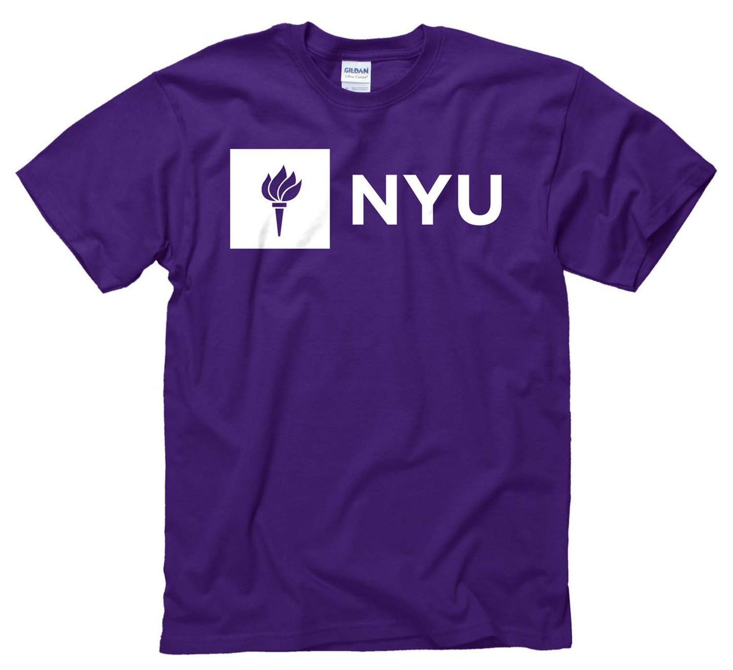 NYU Violets Adult Arch & Logo Soft Style Gameday T-Shirt - Purple