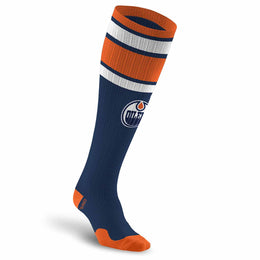 Edmonton Oilers NHL Adult Knee High-Performance Socks - Navy