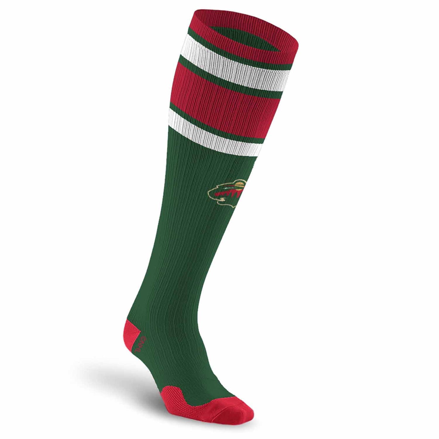 Minnesota Wild NHL Adult Knee High-Performance Socks - Forest Green