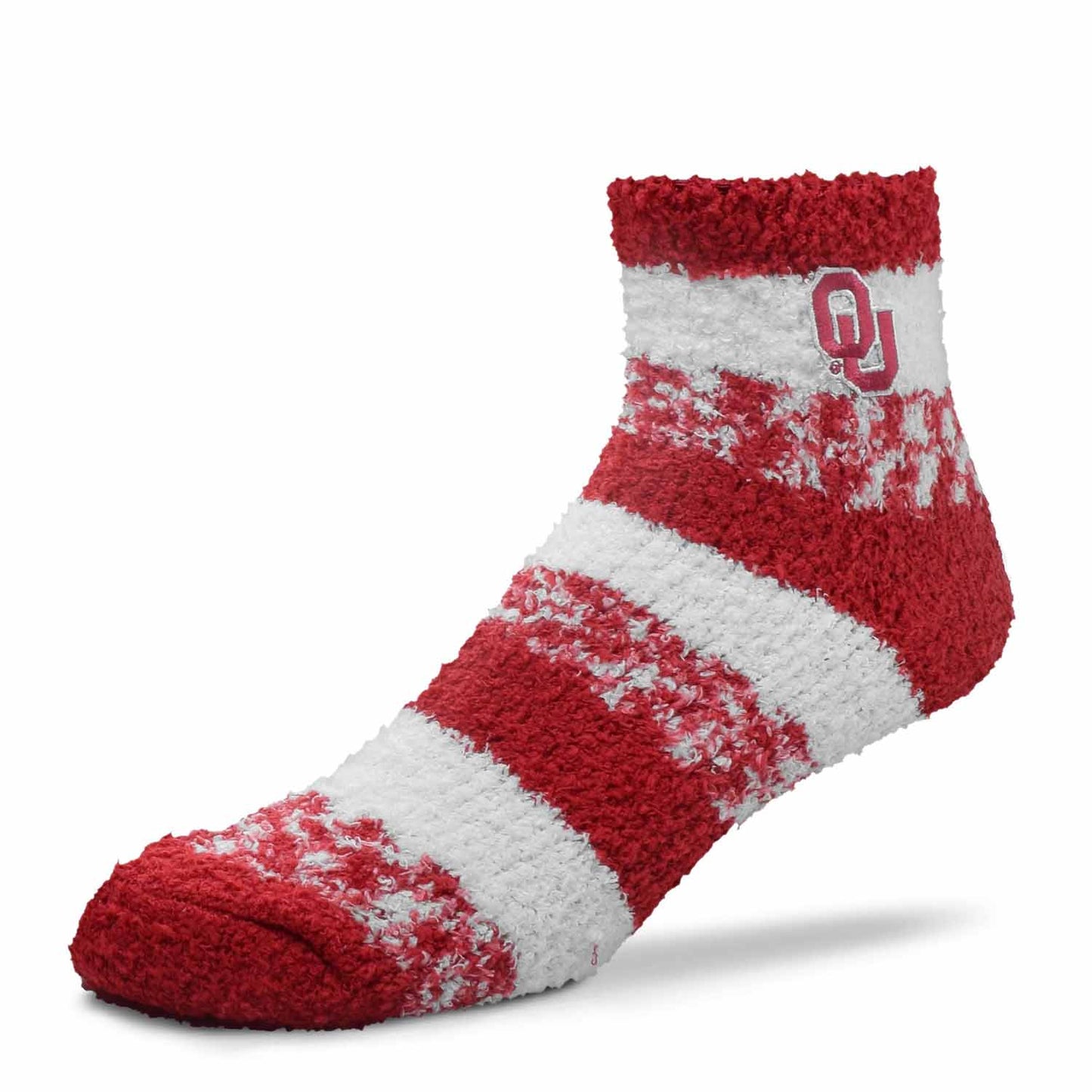 Oklahoma Sooners NCAA Unisex Cozy Soft Sleep Socks - Cardinal