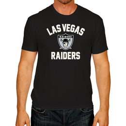 Las Vegas Raiders NFL Adult Retro Gameday Unisex T-Shirt - Black