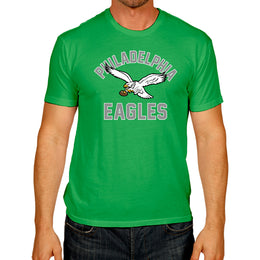 Philadelphia Eagles NFL Adult Retro Gameday Unisex T-Shirt - Kelly Green