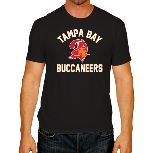 Tampa Bay Buccaneers NFL Adult Retro Gameday Unisex T-Shirt - Black