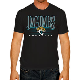 Jacksonville Jaguars NFL Adult Overtime Blueprint Tag-Less T-Shirt - Black