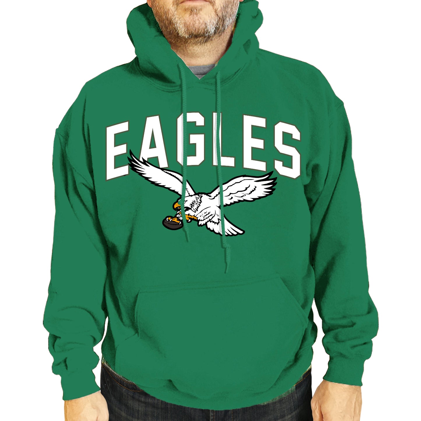 Philadelphia Eagles NFL Home Team Hoodie - Kelly Green